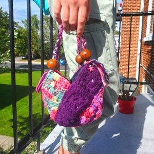 Cute little purse - Handmade